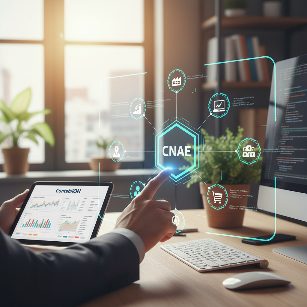 CNAE: o que é, como funciona e por que escolher o código certo faz diferença — ContabilON: contabilidade digital que começa pelo código certo